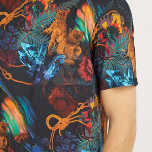 เสื้อยืดซับลิเมชั่นคุณภาพสูงขายดีสำหรับผู้ชาย ไซส์ผู้ใหญ่ น้ำหนักเบา - Product Image 5