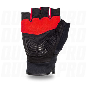 Anti <b>Slip</b> Leather <b>Half</b> Finger Weightlifting Gloves Breathable Lace Up Fitness Workout Gloves for Men Women Gym Sports Training - Product Image 2