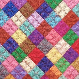 <b>Cushion</b> <b>Cover</b>: Handmade - Embroidered - Madagascar - Colourful - African - Artisan - Ethical - Home Decor - Product Image 3