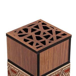 Quemador de Incienso de Lujo de Madera y Latón, Soporte Decorativo para Incienso Árabe Oud en Espiral, de Madera de Pino Ecológica, Regalo de Decoración para el Hogar - Product Image 2