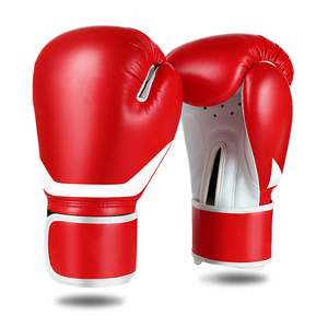 Gants de boxe professionnels en cuir de vachette de haute qualité, vente en gros, tailles 8oz/12oz, logo personnalisable, couleurs unies, ajustables - Product Image 1