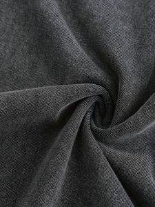 T-shirt pour homme le plus vendu, nouveau style, délavé à l'acide, col rond, couleur unie, en coton tricoté épais - Product Image 3