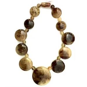 Colección de Collares Elegantes Hechos a Mano con Cuentas, Joyería Colorida para Fiestas, Unisex, Materiales de Acrílico y Aleación de Zinc - Product Image 1