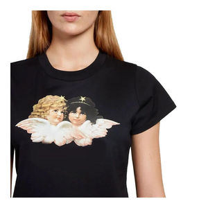 T-shirt court oversize en jersey de coton pour femme, coupe décontractée, mode estivale, vente en gros 2026 OEM - Product Image 5