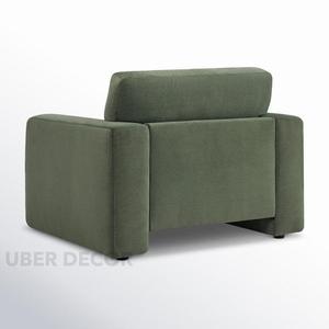 Modern Minimalist Verdan <b>Accent</b> <b>Chair</b> <b>for</b> <b>Living</b> <b>Room</b> or Bedroom Interiors - Product Image 4
