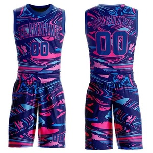 Ensembles d'uniformes de basketball unisexes personnalisés en gros – Maillots professionnels respirants, confortables et imprimés, sans manches, anti-bactériens - Product Image 3