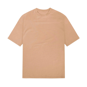 เสื้อยืดผู้ชายคุณภาพสูง 210GSM ผ้าฝ้ายหนานุ่ม ทรงโอเวอร์ไซส์  รับสกรีนโลโก้ พิมพ์ลายด้วยเทคนิค DTG สำหรับผู้ชาย - Product Image 3