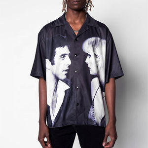 Camisetas Personalizadas de Cuello Redondo Extra Grandes para Hombre, Manga Corta, Estilo Casual Urbano, 100% Algodón Tejido, Fabricante de Ropa de Marca Privada OEM - Product Image 2