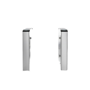 Portillon de sécurité antistatique entièrement automatique pour contrôle d'accès au bureau, tourniquet à ailettes, vente directe usine - Product Image 1