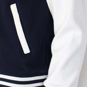 Chaqueta Varsity de Béisbol Personalizada de Alta Calidad de Fabricante OEM, Tela Chenille con Bordado, Mangas de Cuero para Invierno, para Hombre - Product Image 6
