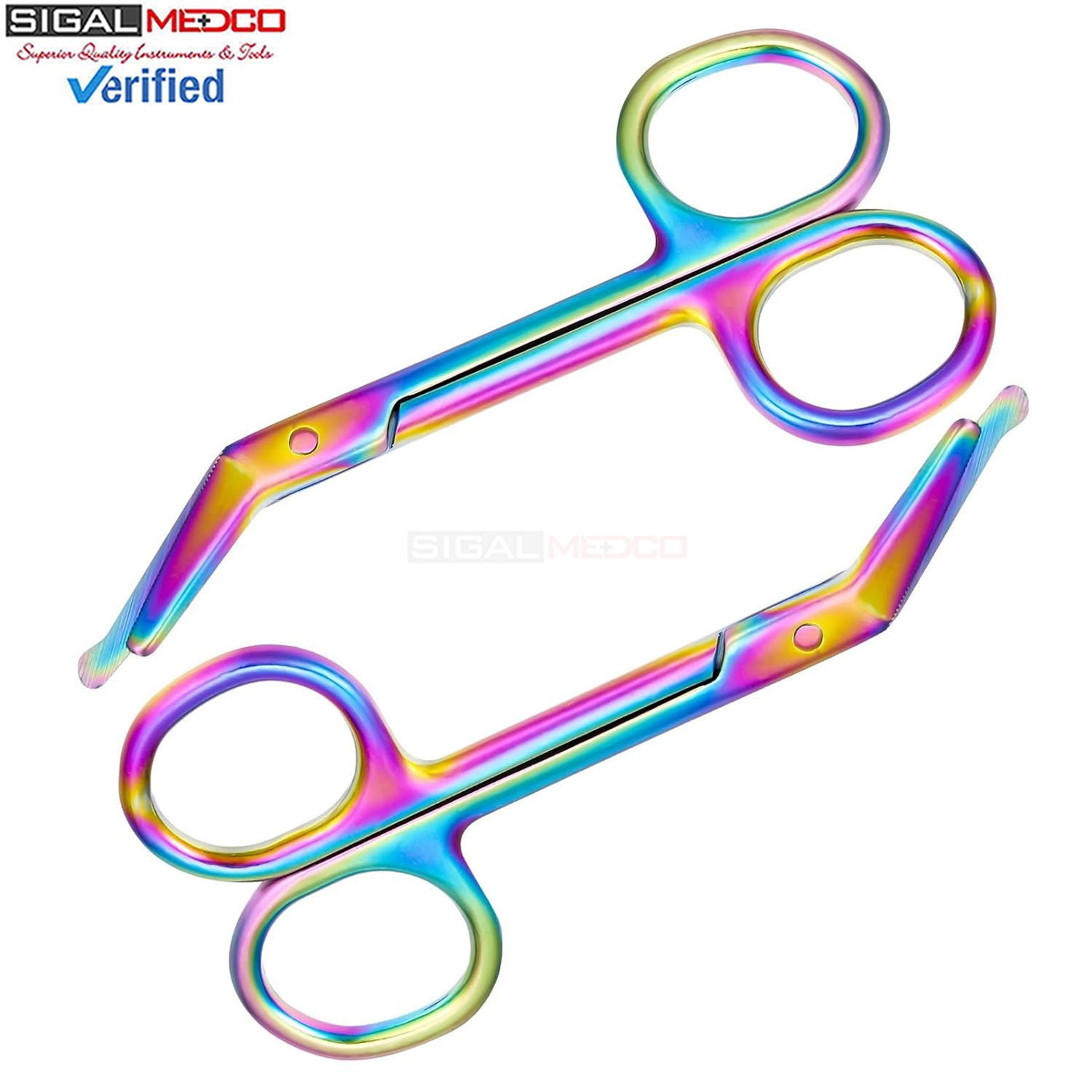 2 Pieces Ostomy & Bandage Scissors
