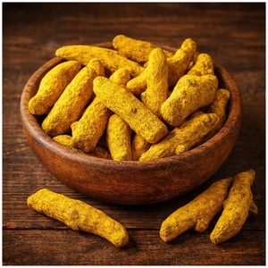 Mercado Mayorista Salem: Dedos de Cúrcuma con Alto Contenido de Curcumina, Raíz de Cúrcuma Entera Natural, Proveedor Premium de Exportación - Product Image 1