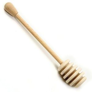 Durable Wooden Honey Dipper <b>Spoon</b> For Honey Syrup Tea Coffee Dessert And Breakfast Serving Table Accessories - Product Image 1
