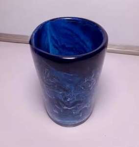 European Luxury Style Resin Water <b>Glass</b> <b>Cup</b> Multi Color Drinking Juice Coffee Tumbler Dishwasher Microwave Safe resin crafts - Product Image 1