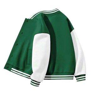 Vestes universitaires 100 % coton pour hommes, personnalisables, col montant, réversibles, respirantes, confortables pour l'hiver, toutes tailles, vente en gros 2025 - Product Image 4