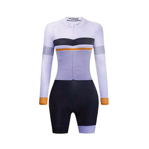 High Quality Custom Cycling Jersey Special Design One Piece Cycling Skin Suit Breathable <b>Road</b> Bicycle Clothing Kit Sets - Product Image 4