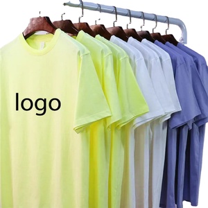 เสื้อยืดไหมพรมทรงหลวมไหล่ตก ผู้ชาย คุณภาพสูง น้ำหนัก 180 กรัม รับสกรีนโลโก้ ทรงเข้ารูป สไตล์ลำลอง สีพื้น - Product Image 3