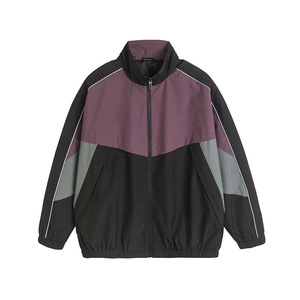 Chaqueta Cortavientos Unisex Personalizada al por Mayor, Impermeable, con Cuello Mandarín y Capucha, Estilo Motociclista Urbano - Product Image 6