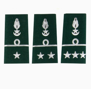 Epaulettes Bordados Personalizados de Alta Calidad 2026, Accesorios de Rango para Uniformes, Fabricación Bajo Demanda OEM - Product Image 3