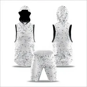 Premium American 7v7 Youth Football Player Training <b>Compression</b> Set Custom Sublimated 7 Flag Jerseys & Breathable Uniform Shirts - Product Image 4