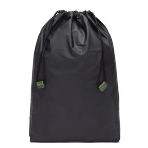 Custom <b>Waterproof</b> Foldable Nylon Black <b>Drawstring</b> <b>Bag</b> Small Gift Packing Pouches with Nylon <b>Bag</b> for Travel - Product Image 1