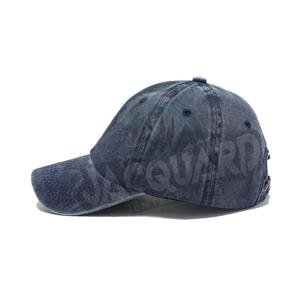 Gorra de béisbol de alta calidad, 100% poliéster, con panel estructurado, lisa, de uso común. - Product Image 2