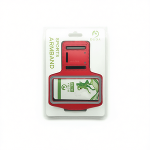 Brazalete deportivo S&N 3.7-4.0 rojo para soporte de teléfono para correr - Product Image 2