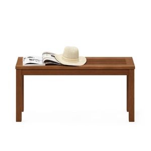 Panca da esterno in legno di Meranti rosso scuro malaysiano Tioman, resistente all'acqua, marrone - Product Image 4