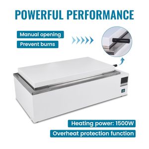 Bain-marie thermostaté numérique de laboratoire 27L 1500W avec protection contre la surchauffe - Product Image 3