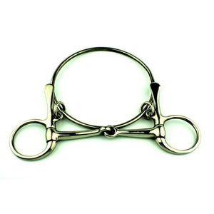 Nuevo y personalizado: Bocado de acero Hashmi Sons de gran venta, transpirable, de alta calidad, suave, con buen diseño y tamaño personalizado para el cuello. - Product Image 2