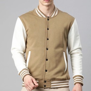 Fashion <b>Men</b> Varsity <b>Jacket</b> Custom Letterman College <b>Jacket</b> OEM ODM Wool Body Leather Sleeves Team Wear Manufacturer - Product Image 4