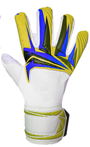 Gants de gardien de but de football professionnels de haute qualité, respirants, en cuir PU avec protection en latex et silicone pour les doigts - Product Image 3