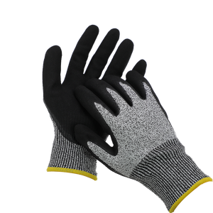 Guantes de Trabajo Resistentes a Cortes con Recubrimiento de ANSI HPPE y PU, Nivel D de Resistencia a Cortes para Seguridad Laboral - Product Image 3