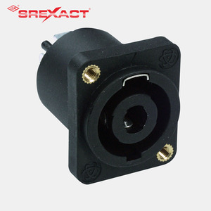 Conector de chasis de 4 polos para altavoz con inserto roscado M3 - Product Image 1