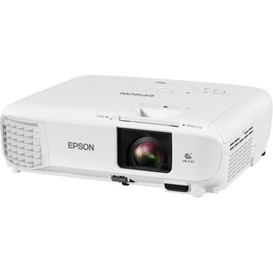 Proyector PowerLite W49 de 3500-4000 Lúmenes 4K 3LCD con Batería Integrada, Altavoces, Compatible con 3D y Soporte Ajustable - Product Image 1