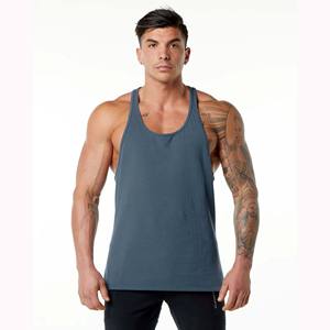 Débardeur Homme Personnalisé avec Logo, en Polyester, Grande Taille, pour Musculation et Fitness, Sans Manches, Côtelé, Idéal Voyage - Product Image 1