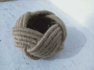 Anneau de serviette rond en jute, style bohème, accessoire de décoration de table écologique, largeur supérieure à 5 cm - Product Image 1