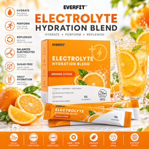 Elma Food <b>Electrolyte</b> <b>Powder</b> 1KG Zero Sugar Added 50 Servings Hydration Mineral Replenishment Formula GMO Free Adult Muscle Whey - Product Image 1