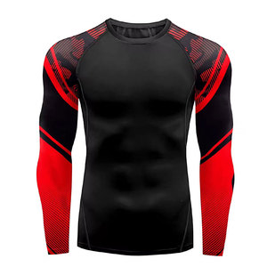Haut de protection anti-UV à manches longues pour homme, vert olive, séchage rapide, en polyester, pour activités de plein air - Product Image 5