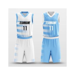 custom basketball uniform set uniforme de basketball Wholesale New Season Team Basketball Uniform Sublimation Reversible Design - Product Image 6