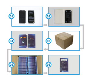 Écran de téléphone portable en gros pour réparation, fourni par l'usine, compatible <span class=keywords><strong>iPhone</strong></span> <span class=keywords><strong>6</strong></span> 7 8 X XR Pro Max, écran LCD OEM JK RJ DD ZY - Product Image 6