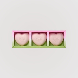 bath <b>soap</b> wholesale VINGT NEUF ST HONORE Korean K-Beauty Lovely Heart <b>Soap</b> 90g 3 Pieces 1 Set Made in Korea - Product Image 6