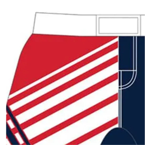 Shorts décontractés pour hommes, couleur marine unie, taille mi-haute élastique, en tissu tissé, coupe courte, style uni teint - Product Image 6