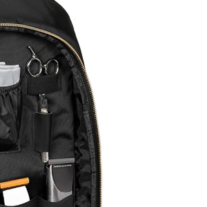 Sac à dos professionnel pour barbier avec compartiments organisés pour outils et fournitures, transport pratique pour les soins personnels masculins - Product Image 6