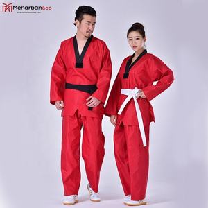 Taekwondo Uniform Waistband <b>Belt</b> Training <b>Kids</b> White with Elastic uniform - Product Image 4
