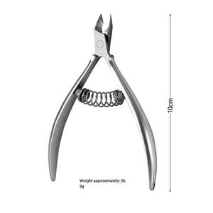 MORJE Professional Stainless Steel Dead Skin Clippers Flat Straight Blade Sharp Tip For Finger Adult Simple Style <b>Nail</b> <b>Tool</b> - Product Image 2