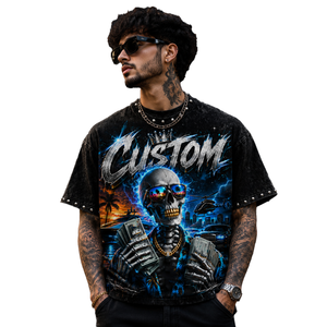 Camiseta personalizada con gráfico de diamantes de imitación, 100% algodón, tela suave, estilo moderno sin mangas, unisex, cómoda de usar. - Product Image 5