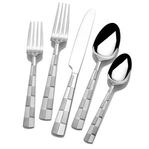 Classic Style Metal Cutlery <b>Set</b> For <b>Dining</b> tableware Use BPA Free Stainless Steel Premium Flatware <b>Sets</b> 4 Pcs Custom Designs - Product Image 5