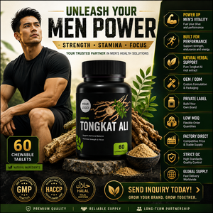 Café Blanc Tongkat Ali de Malaisie Marque Blanche pour Hommes – Arôme Riche, Saveur Classique, Café Instantané, Vente en Gros OEM - Product Image 1
