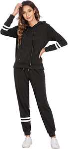 Ensemble jogging unisexe avec logo personnalisé, sweat-shirts et pantalons de survêtement pour femmes, ensemble 2 pièces, sweat-shirts et pantalons de survêtement à prix abordable - Product Image 3